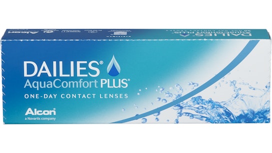 Dailies Dailies Aqua Comfort Plus Daglenzen 30 lentilles par boîte