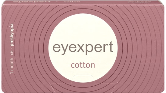Eyexpert Eyexpert Cotton Multifocaal Maandlenzen 6 lenzen per doosje