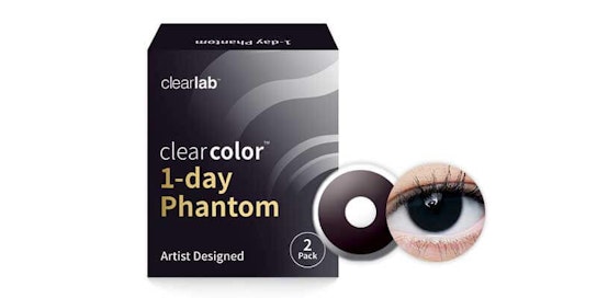 ClearColor Clearcolor 1-Day Phantom Black Out Daglenzen 2 lenzen per doosje