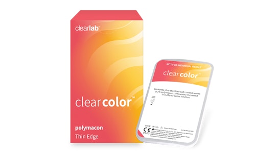 Clearcolor Clearcolor 1-tone Maandlenzen 2 lenzen per doosje