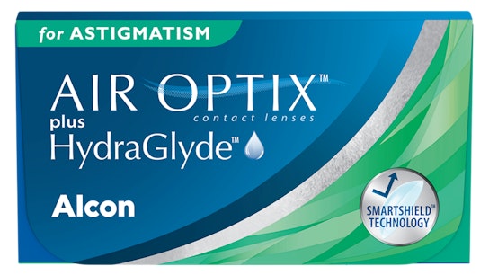 Air Optix Air Optix Plus Hydraglyde for Astigmatism Maandlenzen 3 lentilles par boîte