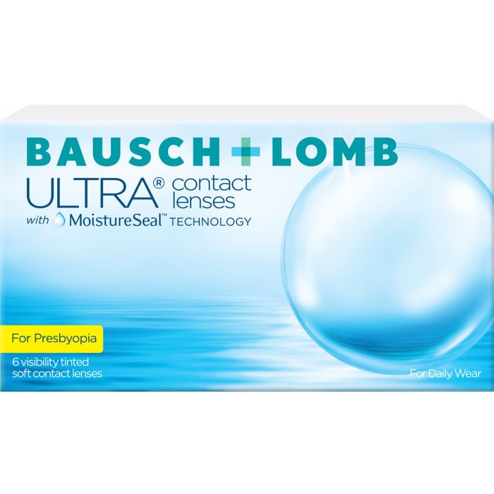 Front Bausch + Lomb Bausch + Lomb Ultra Multifocal Maandlenzen 6 lenzen per doosje