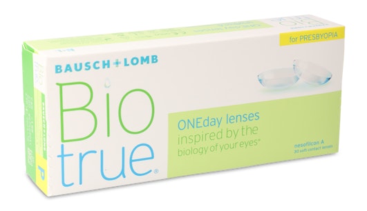 Bausch + Lomb Biotrue ONEday Multifocaal Daglenzen 30 lenzen per doosje