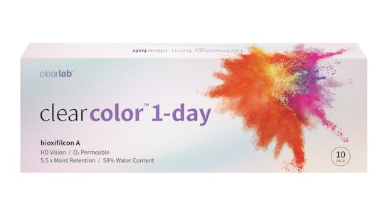 Clearcolor Clearcolor 1-Day Daglenzen 10 lenzen per doosje