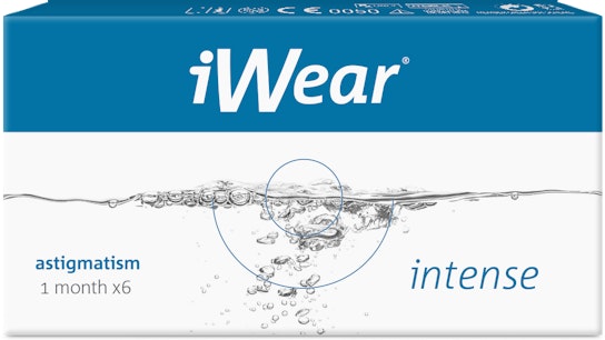 iWear iWear Intense For Astigmatism Maandlenzen 6 lentilles par boîte