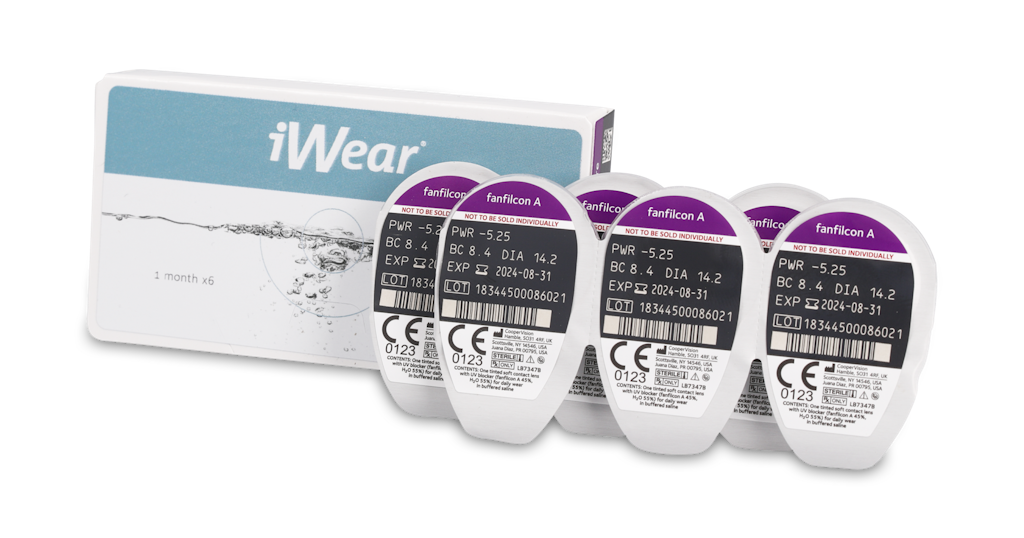 iWear Balance Plus maandlenzen (6 lenzen) Pearle Opticiens