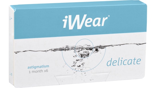 iWear iWear Delicate for Astigmatism Maandlenzen 6 lenzen per doosje