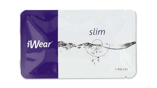 iWear iWear Slim 12 pack Daglenzen 12 lenzen per doosje