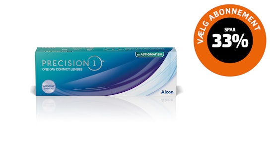 Precision1 Precision1 for astigmatism Endagslinser 30 Kontaktlinser pr. pakke