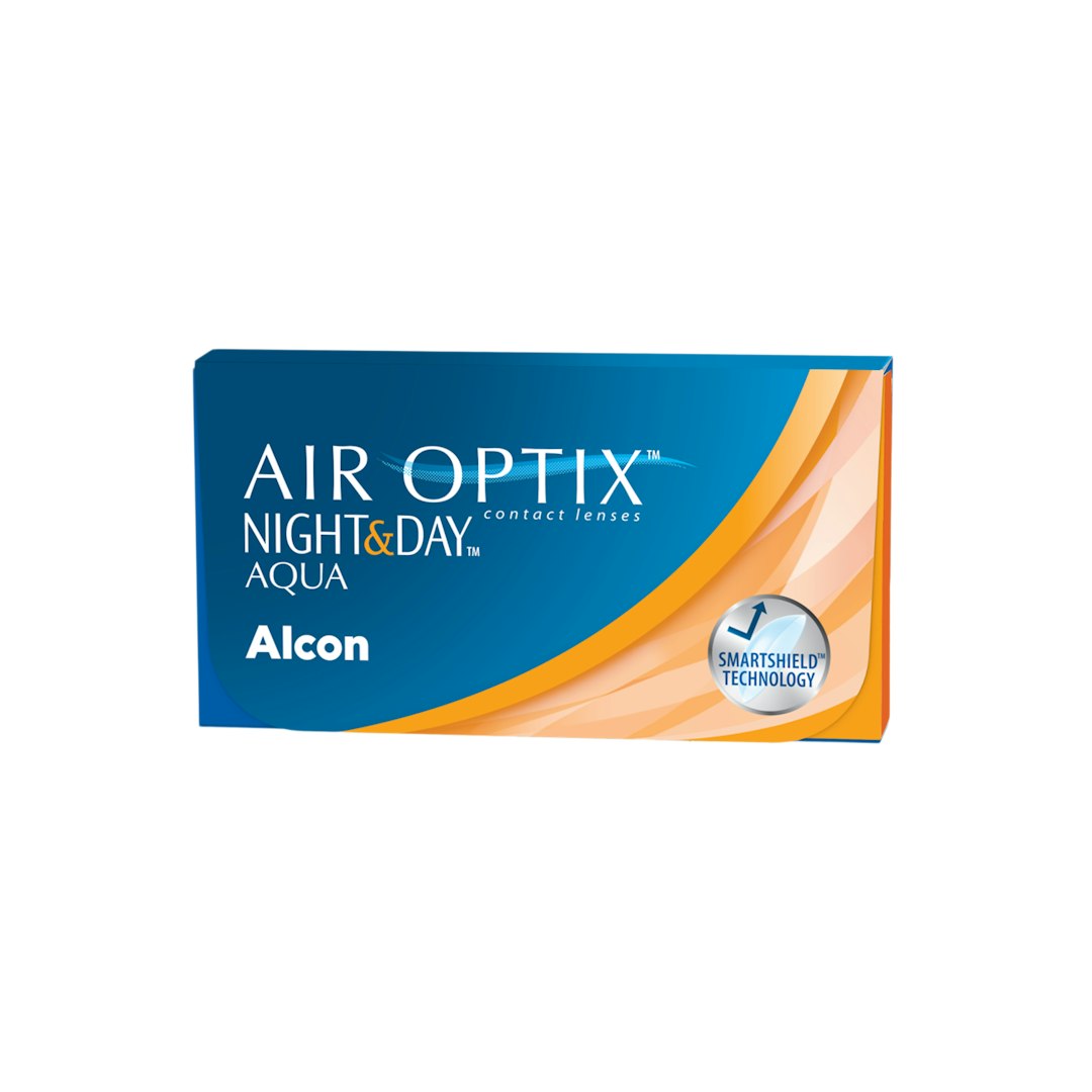 Air Optix Night & Day Aqua Sfæriske Månedslinser
