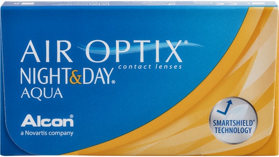 Air Optix Air Optix Night & Day Aqua Månedslinser 6 Kontaktlinser pr. pakke