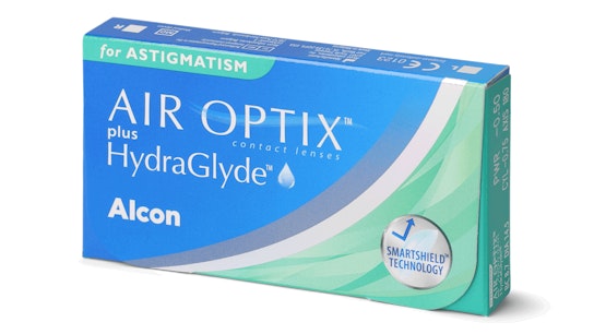 Air Optix Air Optix HydraGlyde Astigmatism Månedslinser 6 Kontaktlinser pr. pakke