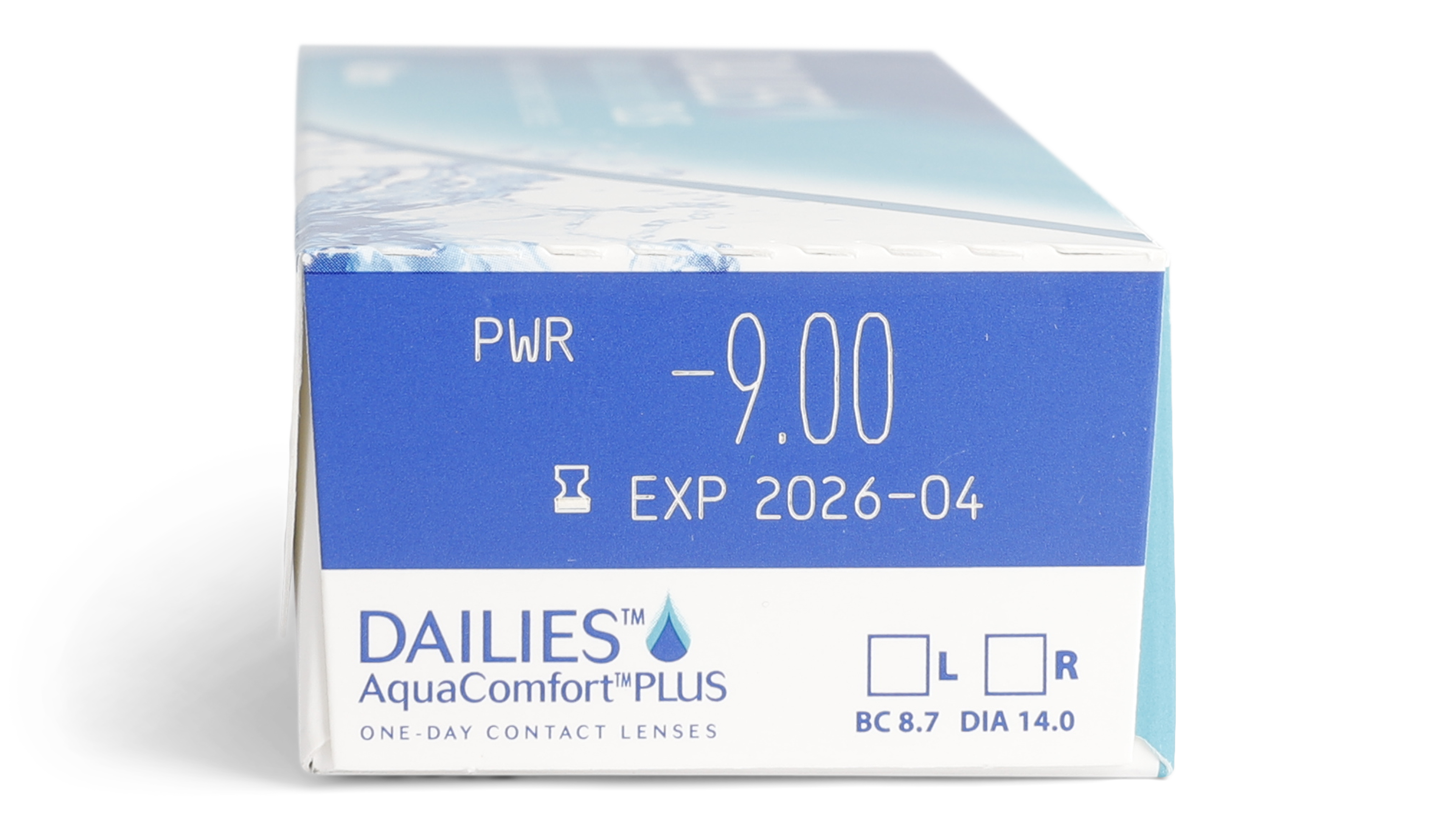 Parameter Dailies Dailies AquaComfort Plus Endagslinser 30 Kontaktlinser pr. pakke