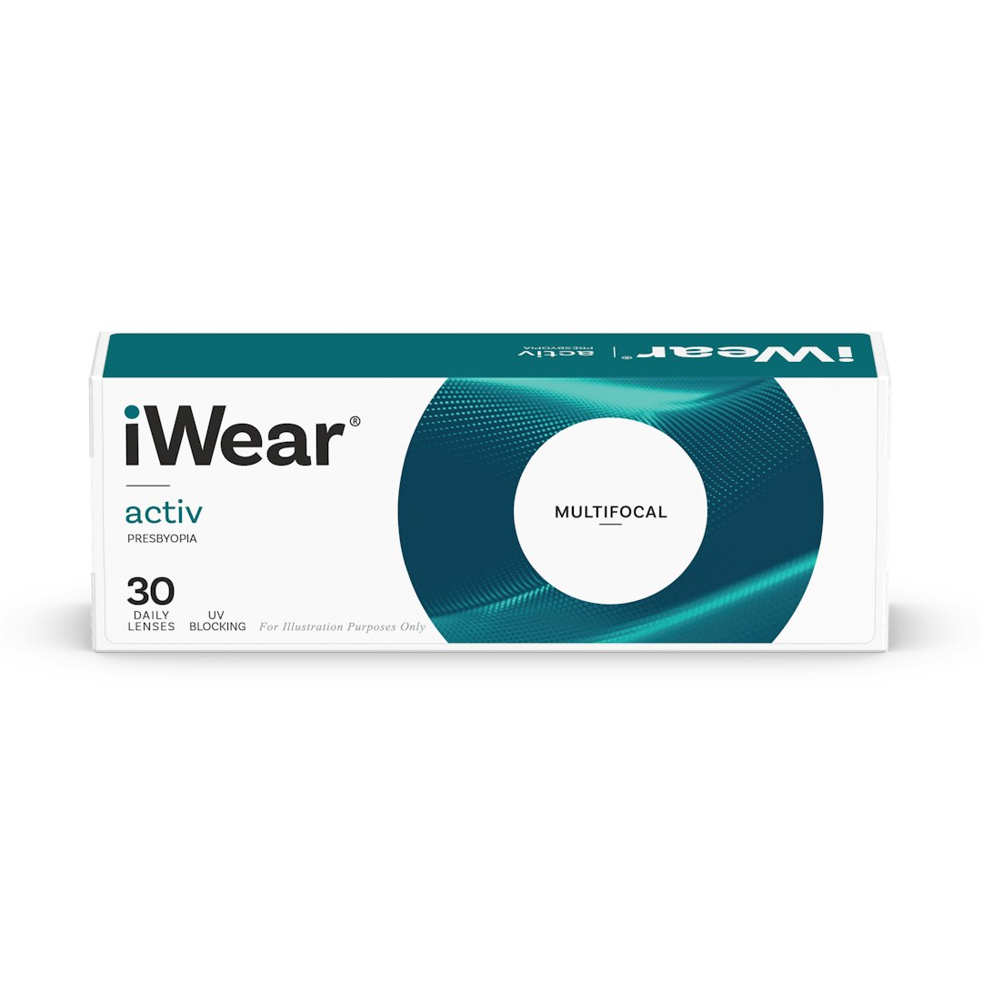 iWear Activ Presbyopia Multifokale / Progressive Endagslinser
