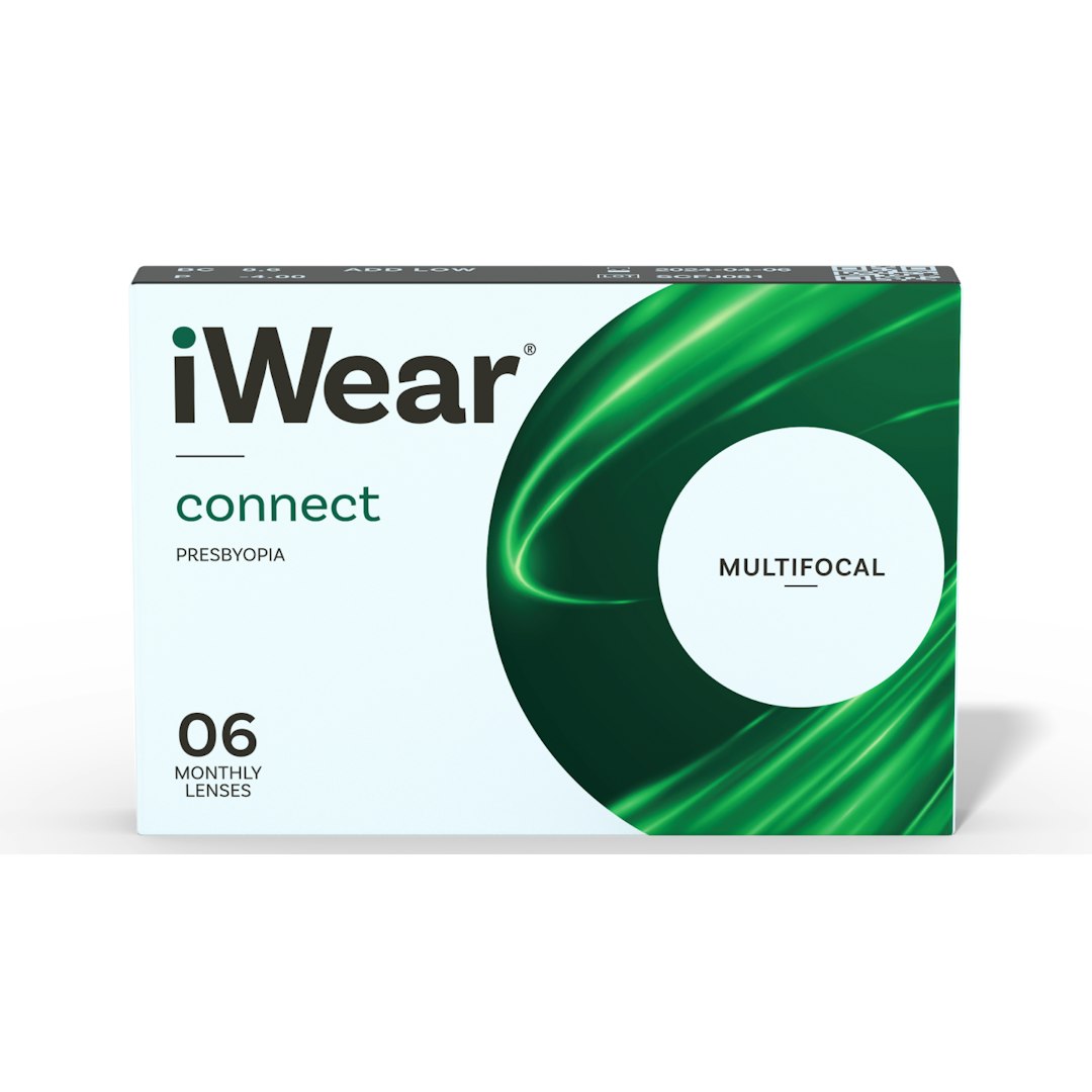 iWear Connect Presbyopia Multifokale / Progressive Månedslinser