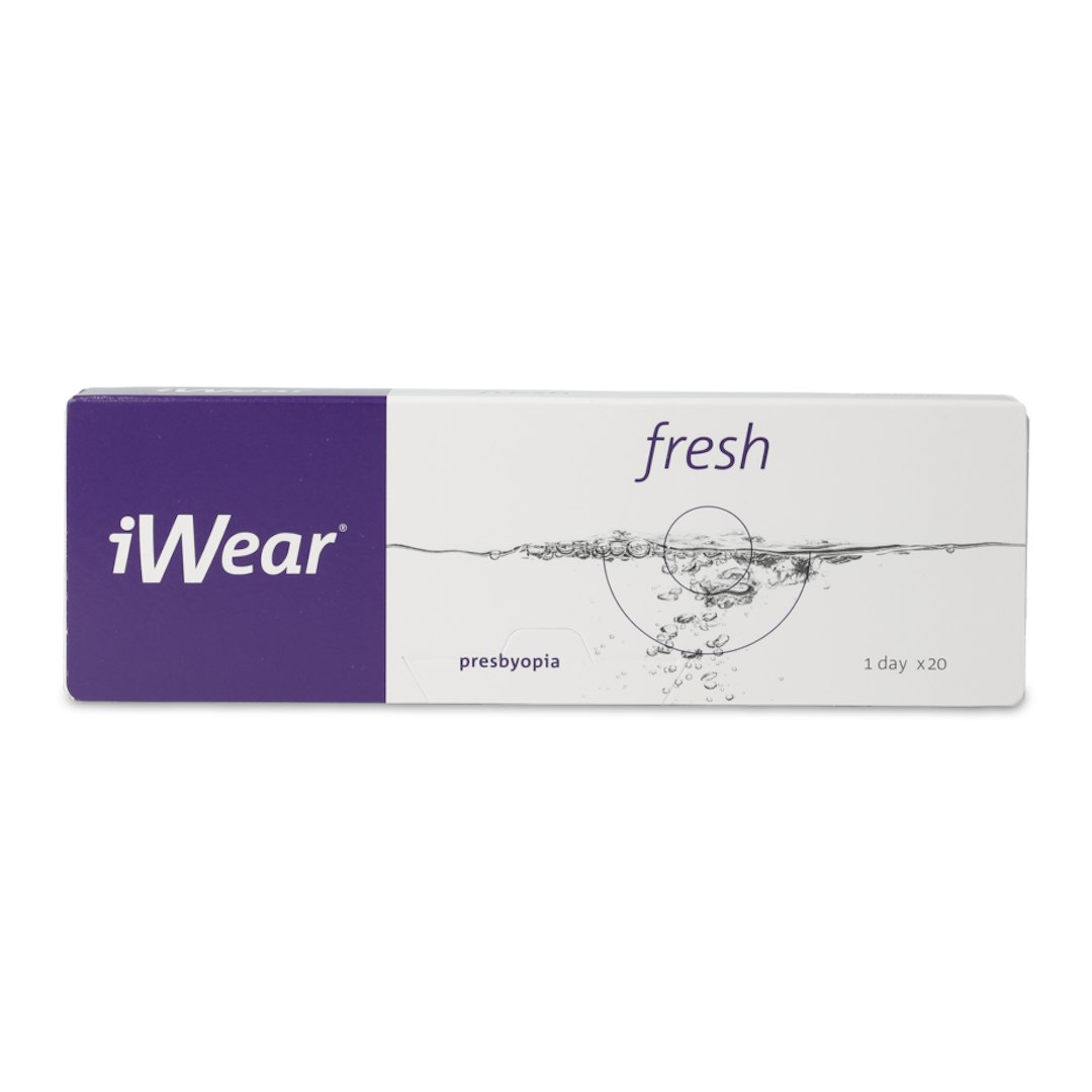 iWear Fresh Presbyopia 20 stk. Multifokale / Progressive Endagslinser