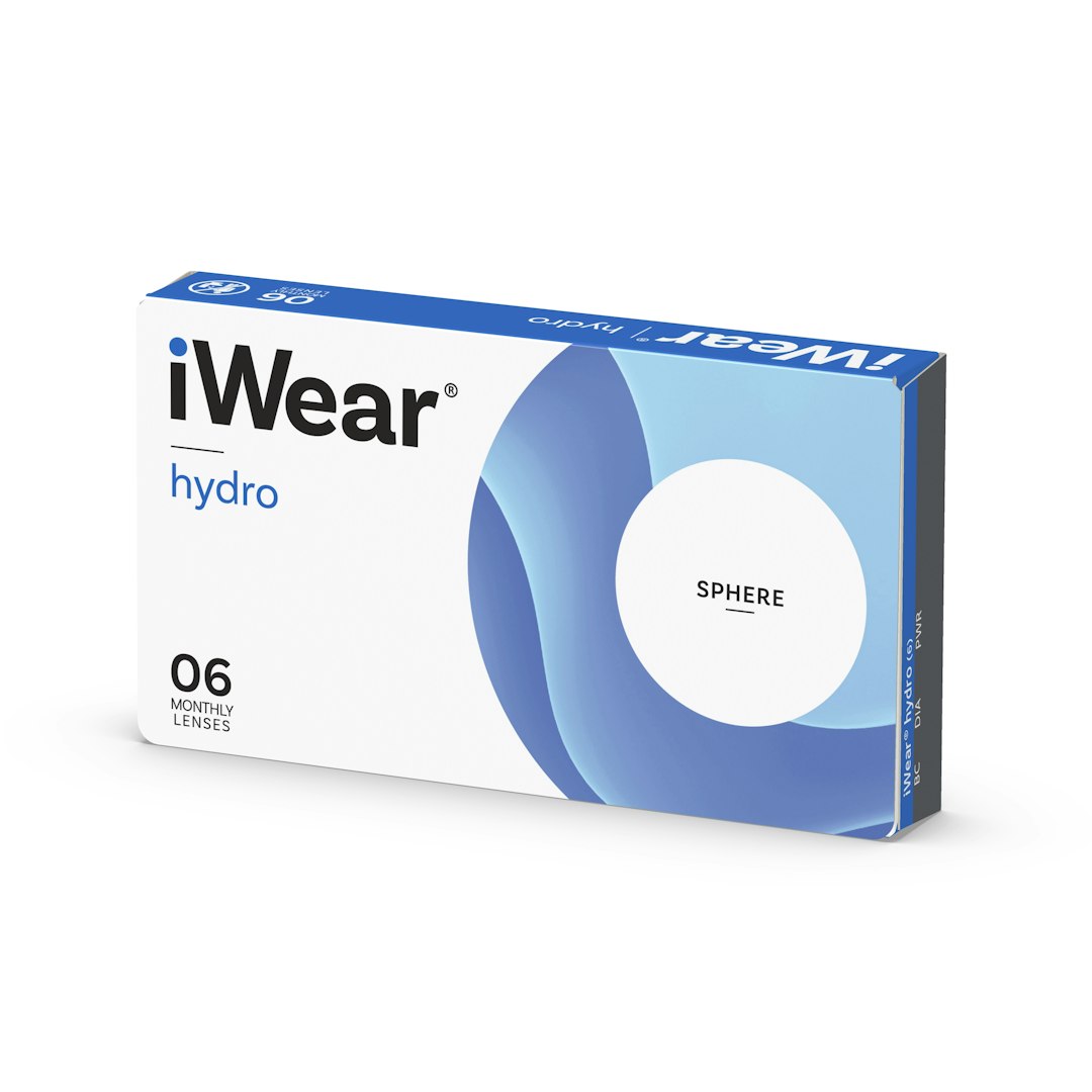 iWear Hydro Sfæriske Månedslinser