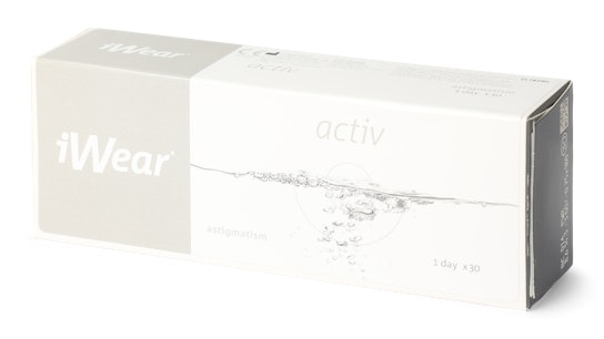 iWear iWear Activ Astigmatism Endagslinser 30 Kontaktlinser pr. pakke