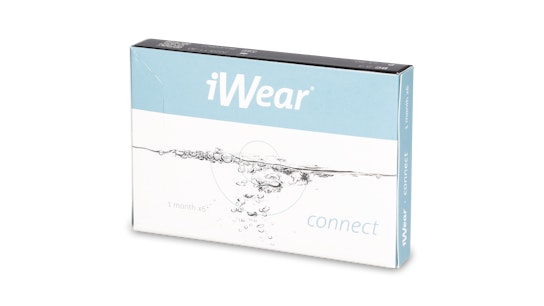 iWear iWear Connect Månedslinser 6 Kontaktlinser pr. pakke