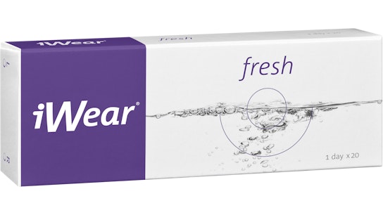 iWear iWear fresh Endagslinser 20 Kontaktlinser pr. pakke