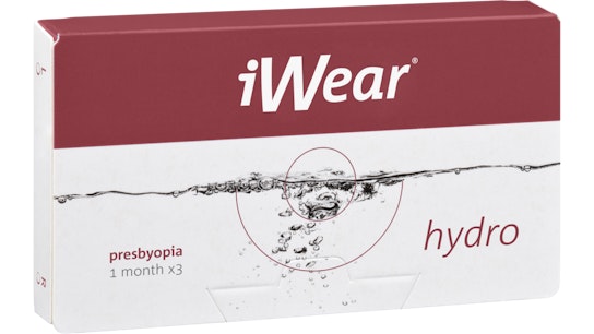 iWear iWear Hydro Presbyopia Distance Månedslinser 3 Kontaktlinser pr. pakke