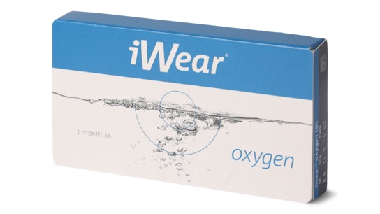 iWear iWear oxygen Månedslinser 6 Kontaktlinser pr. pakke