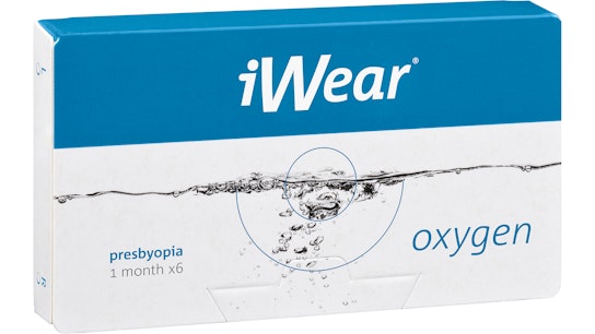iWear iWear oxygen presbyopia Distance Månedslinser 6 Kontaktlinser pr. pakke