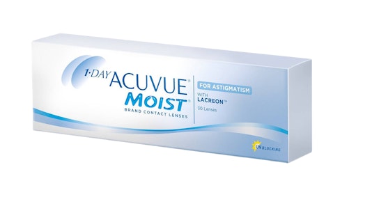 Acuvue 1-Day Acuvue Moist Astigmatism 30 unidades Diarias 30 lentillas por caja