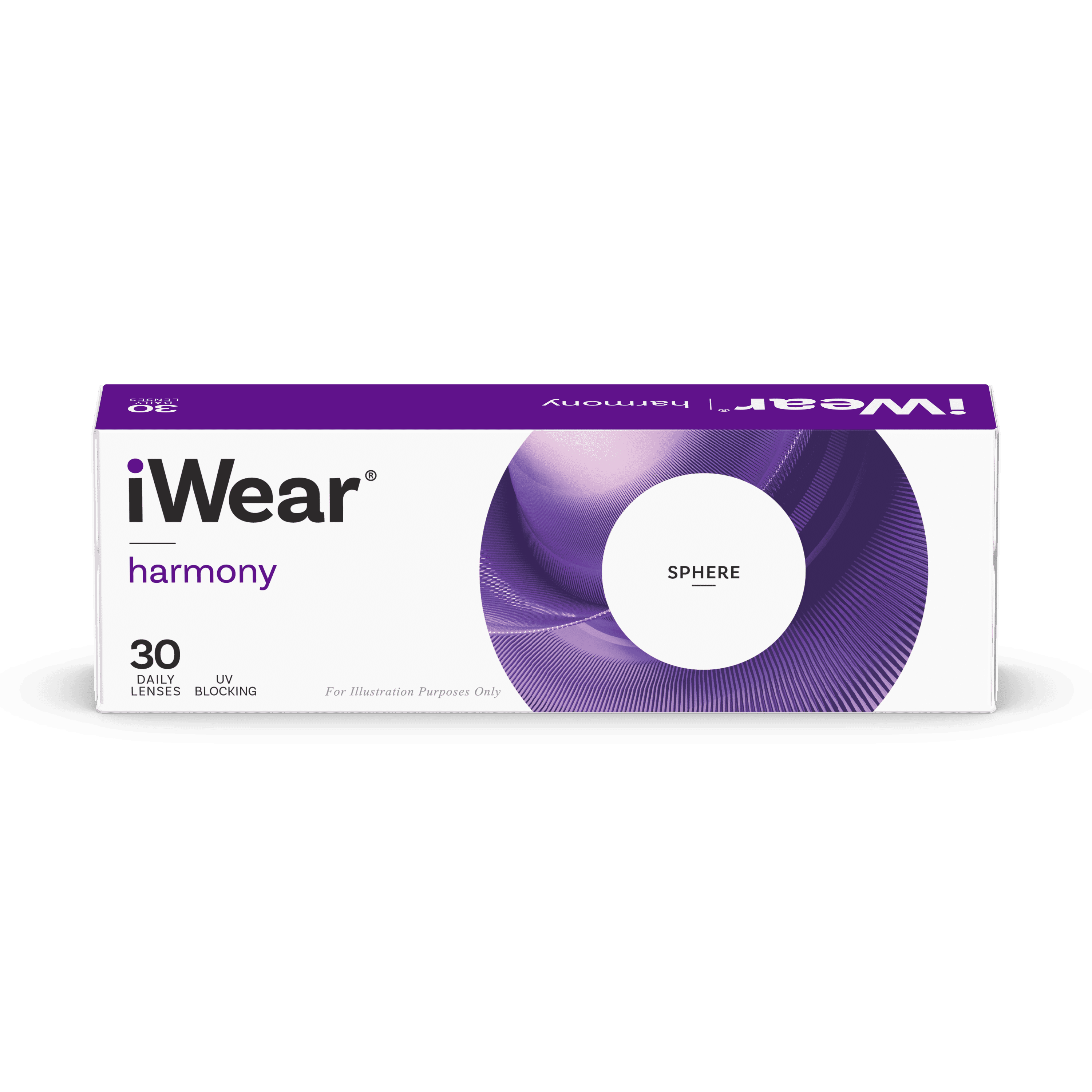 Front, iWear harmony 30 unidades