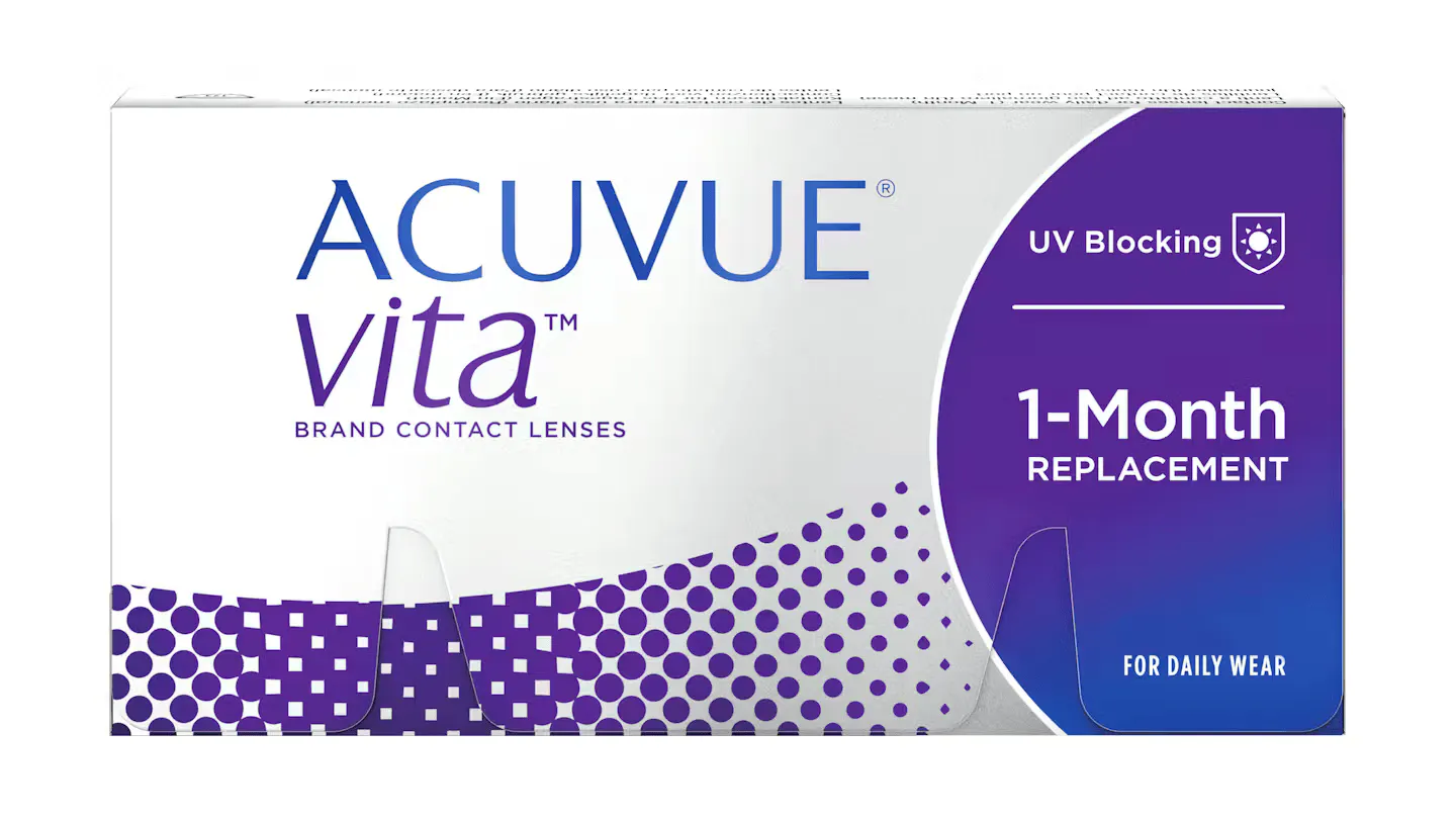 Front, Acuvue Vita 3 unidades