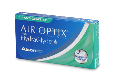Angle_Left01 Air Optix plus Hydraglyde for astigmatism 3 unidades