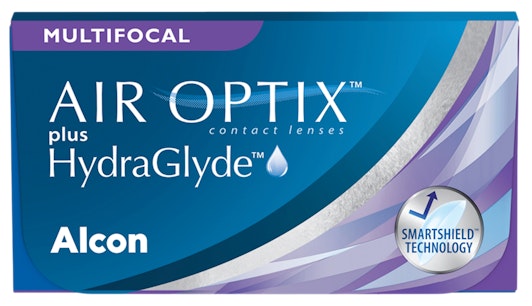 Air Optix Air Optix plus Hydraglyde Multifocal 3 unidades Mensuales 3 lentillas por caja