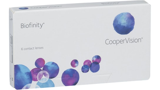 Biofinity Biofinity 6 unidades Mensuales 6 lentillas por caja