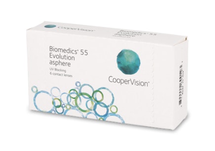 Biomedics Biomedics 55 Evolution 6 unidades Mensuales 6 lentillas por caja