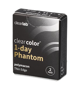 Clearcolor Clear Color 1 Day Zombie Yellow 2 unidades Diarias 2 lentillas por caja