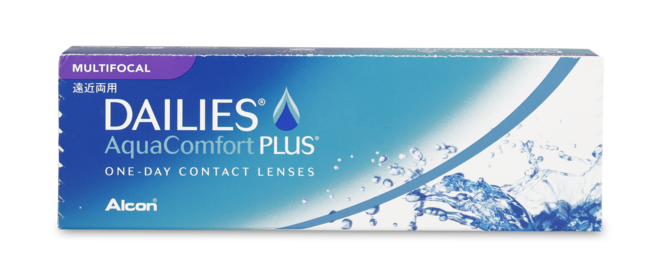 Front Dailies Dailies AquaComfort plus Multifocal 30 unidades Diarias 30 lentillas por caja