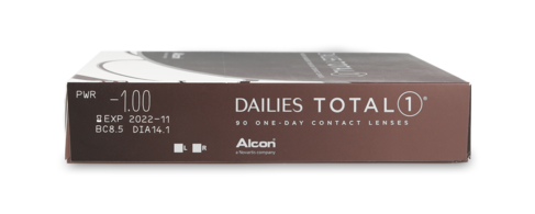 Parameter Dailies Dailies Total 1 90 unidades Diarias 90 lentillas por caja