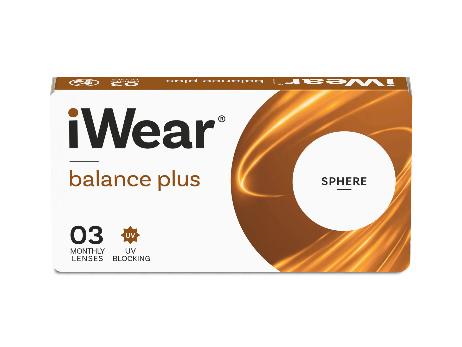 Front, iWear balance plus 3 unidades