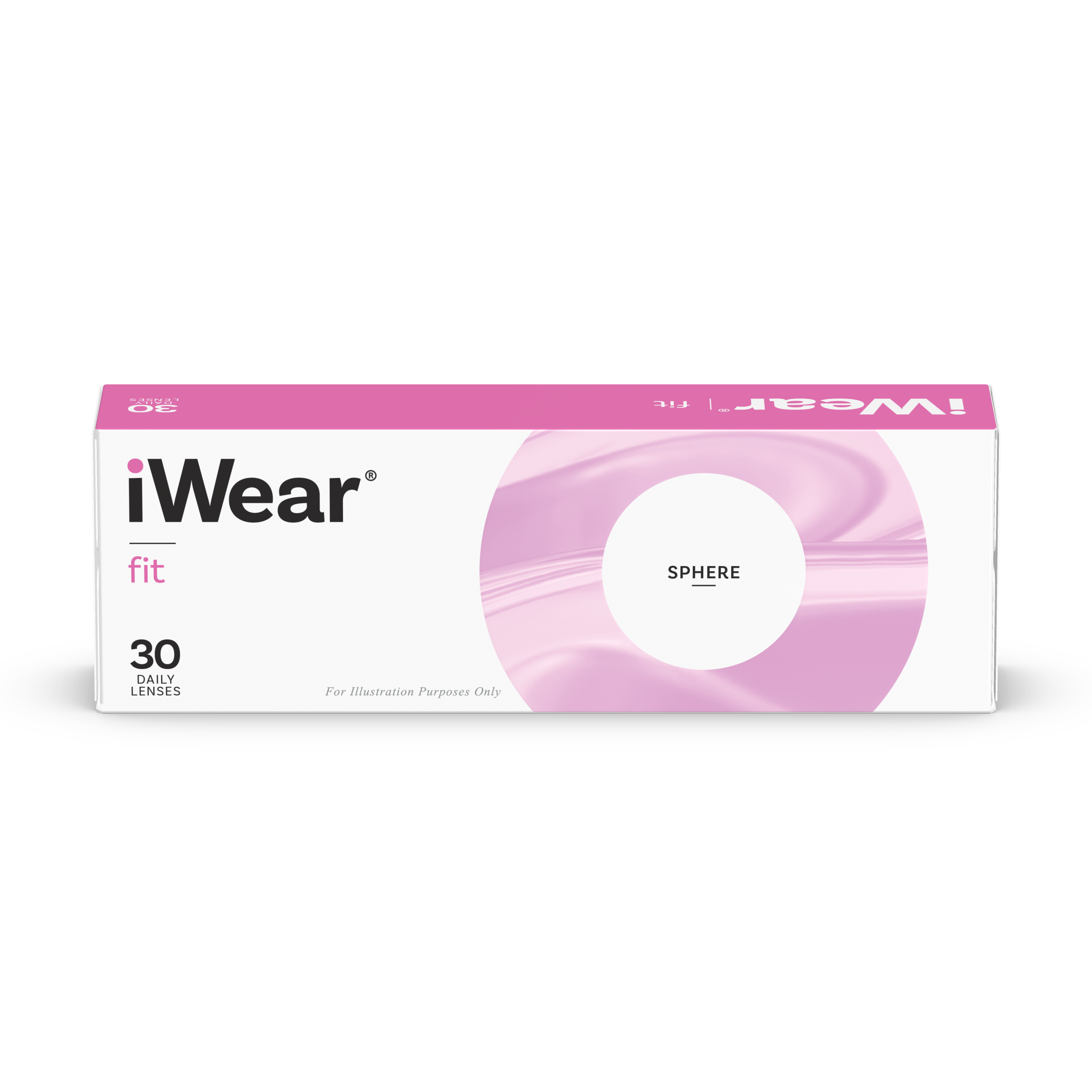 Front, iWear fit 30 unidades
