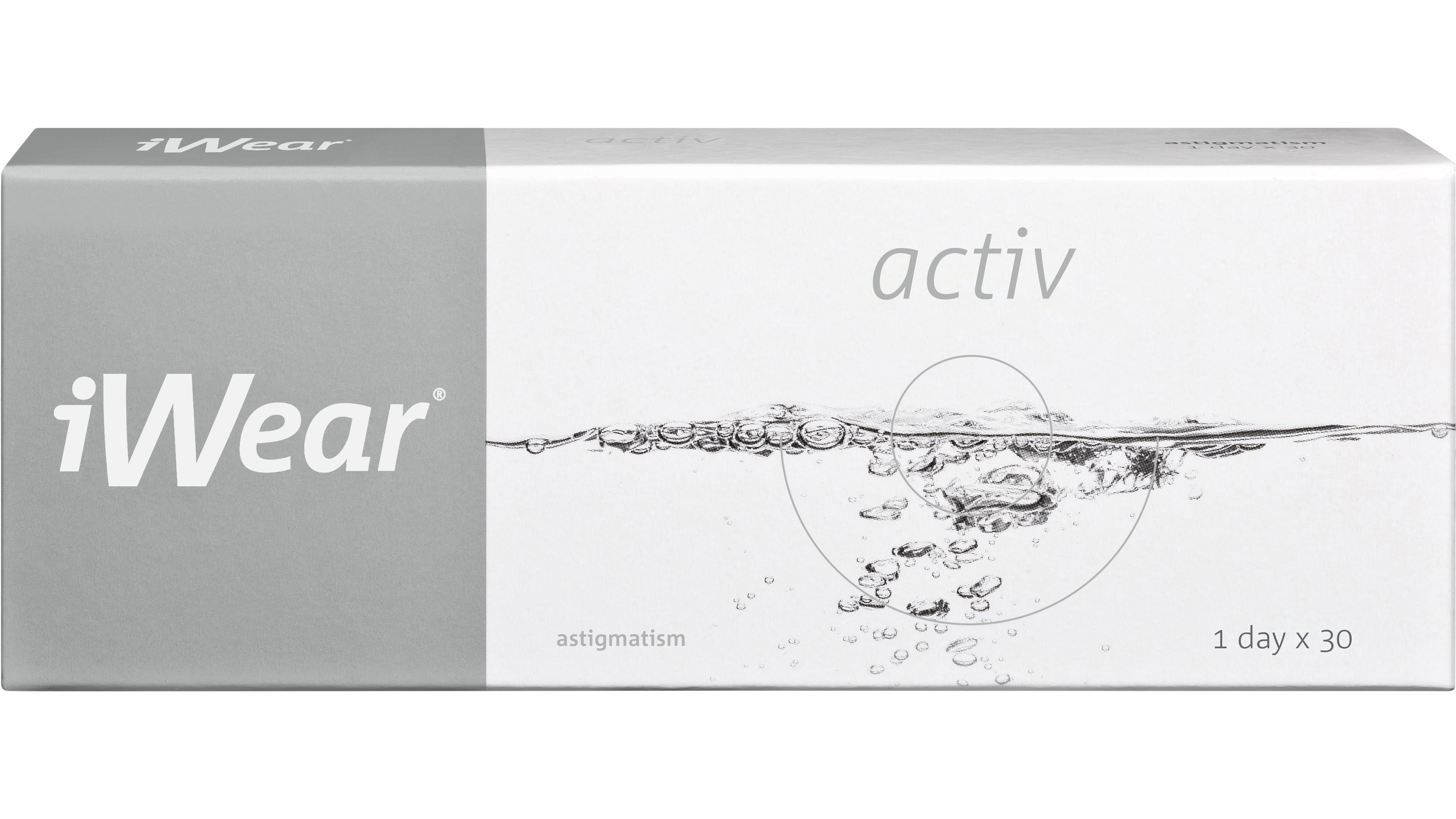 Front iWear iWear activ astigmatism 30 unidades Diarias 30 lentillas por caja