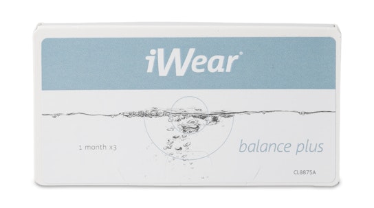 iWear iWear balance plus 3 unidades Mensuales 3 lentillas por caja