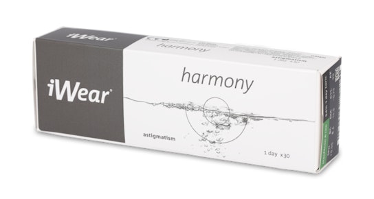 iWear iWear harmony Astigmatism 30 unidades Diarias 30 lentillas por caja