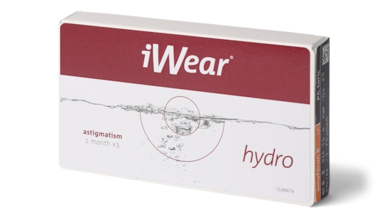 iWear iWear hydro astigmatism 3 unidades Mensuales 3 lentillas por caja
