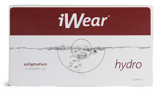 iWear hydro astigmatism 3 unidades 