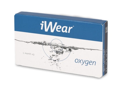 iWear iWear oxygen 3 unidades Mensuales 3 lentillas por caja