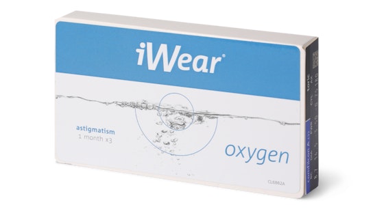 iWear oxygen Astigmatism 3 unidades 