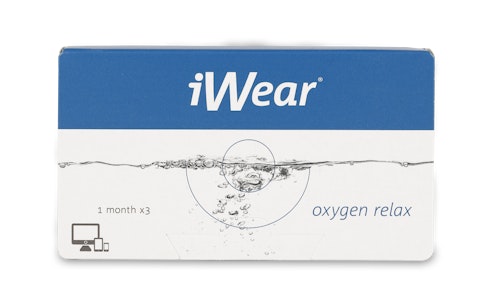 iWear iWear oxygen Relax 3 unidades Mensuales 3 lentillas por caja