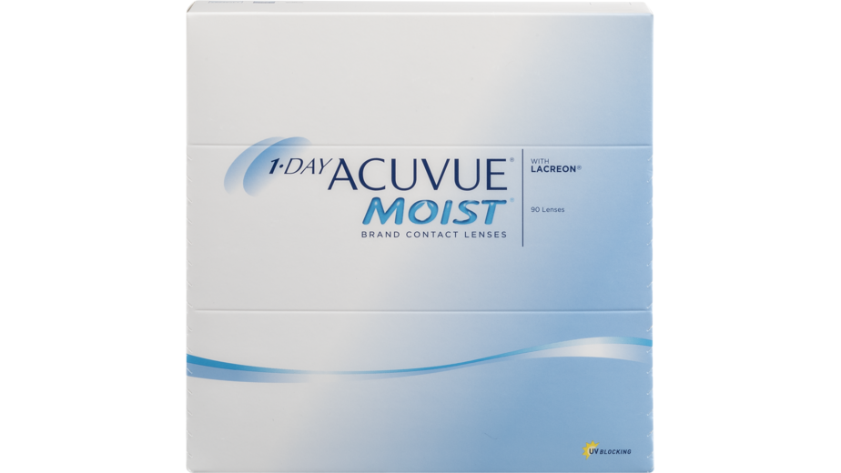 Front 1-Day Acuvue Moist 90 unidades