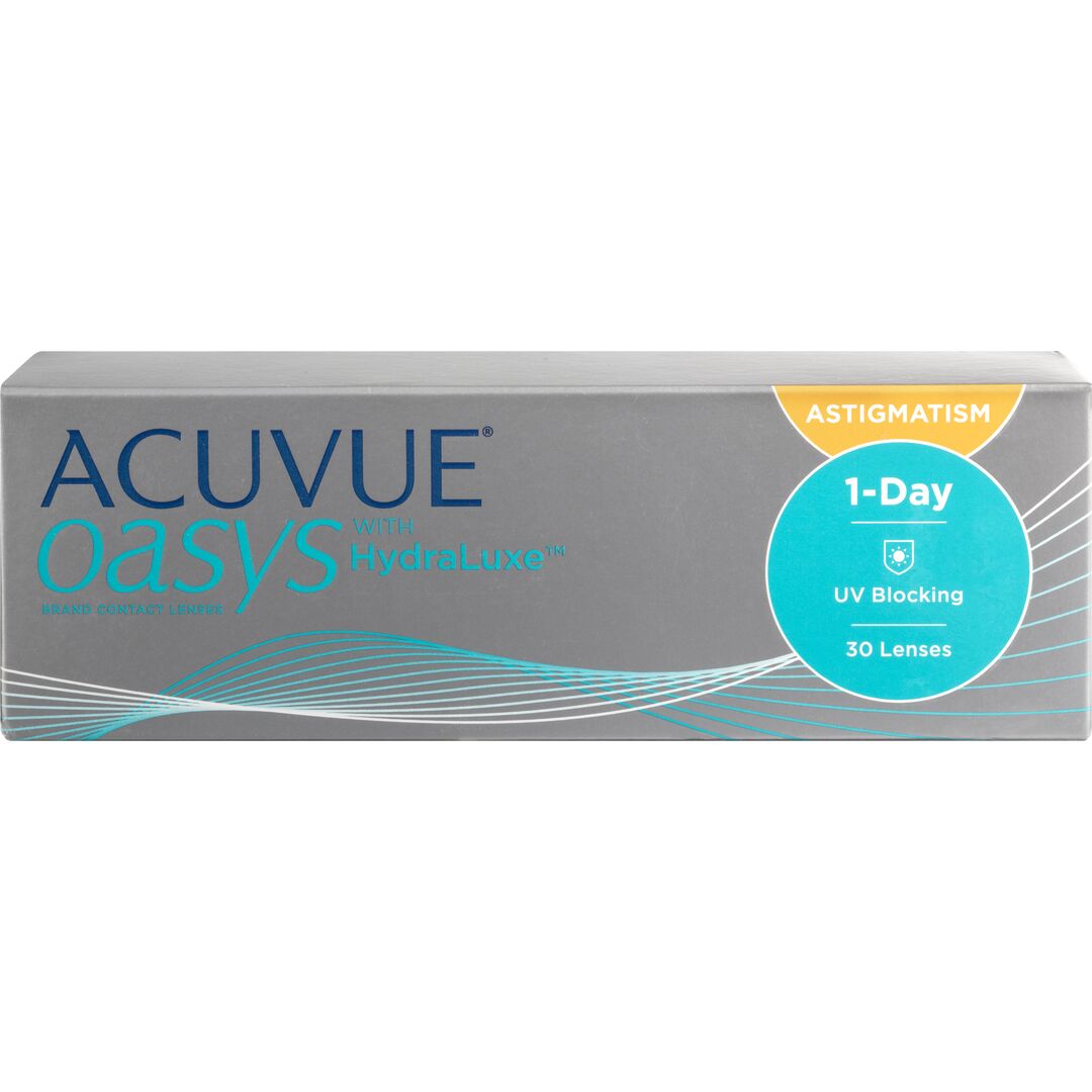 Front 1-Day Acuvue Oasys Astigmatism