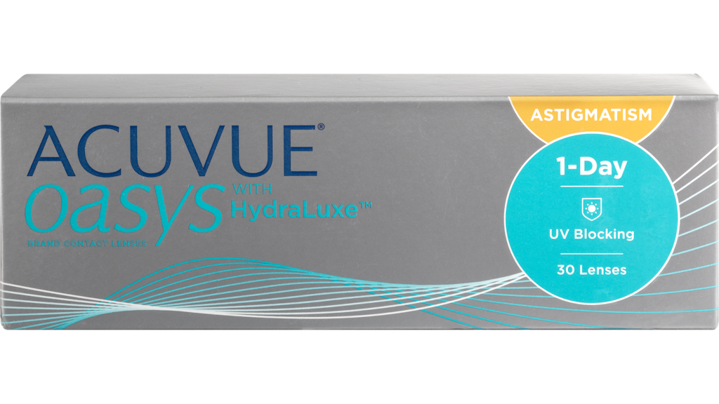 Diarias 1Day Acuvue Oasys Astigmatism 30 unidades Optica2000